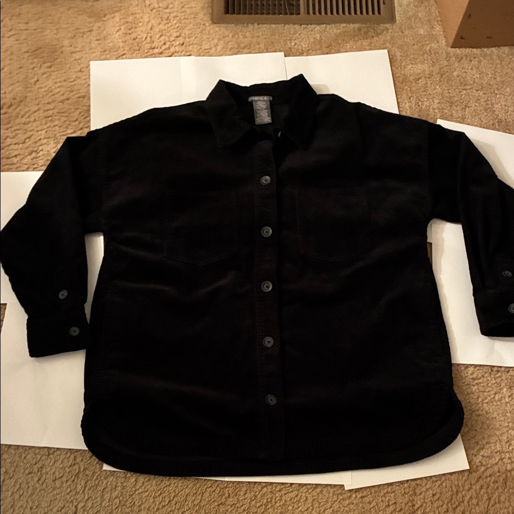 Matty M Black Corduroy Jacket